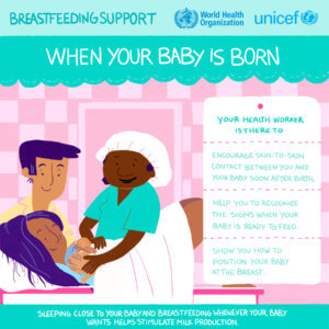 world breastfeeding week newborns